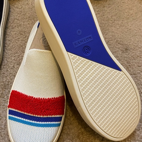 {ROTHY’S} Lollipop Terry Stripe Kids Sneaker BNIB - Picture 4 of 4